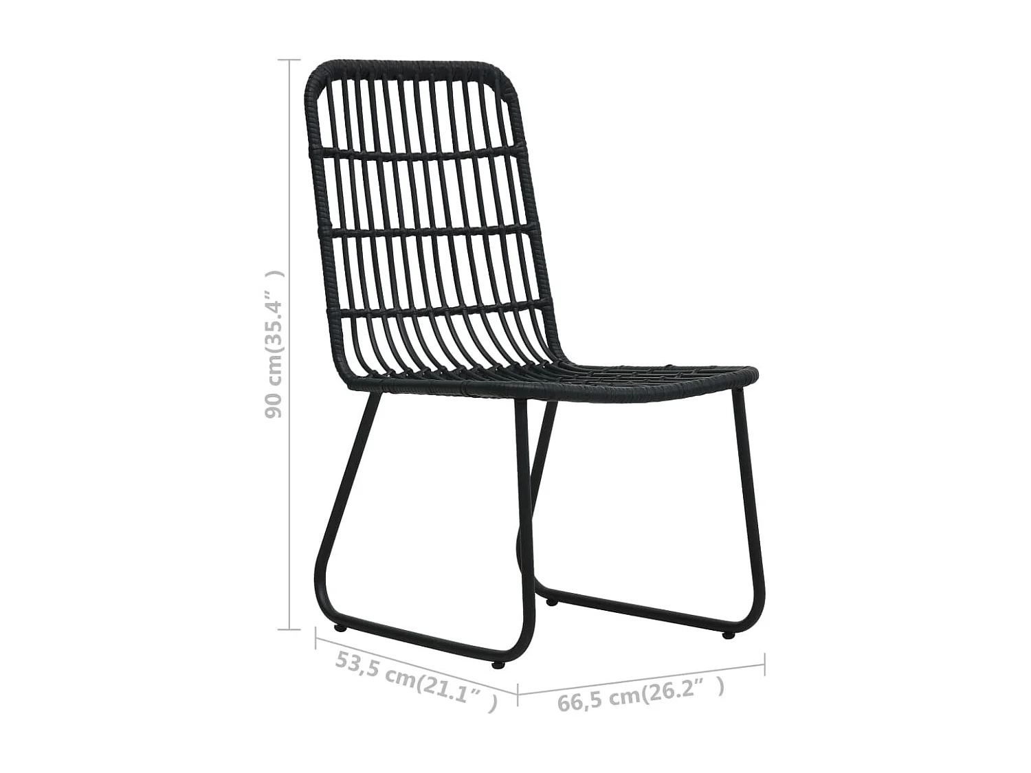 Ensemble à manger d'extérieur 5 pcs résine tressée et verre