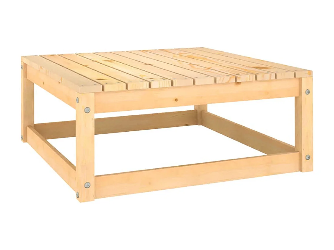 Salon de jardin 5 pcs avec coussins Bois de pin massif