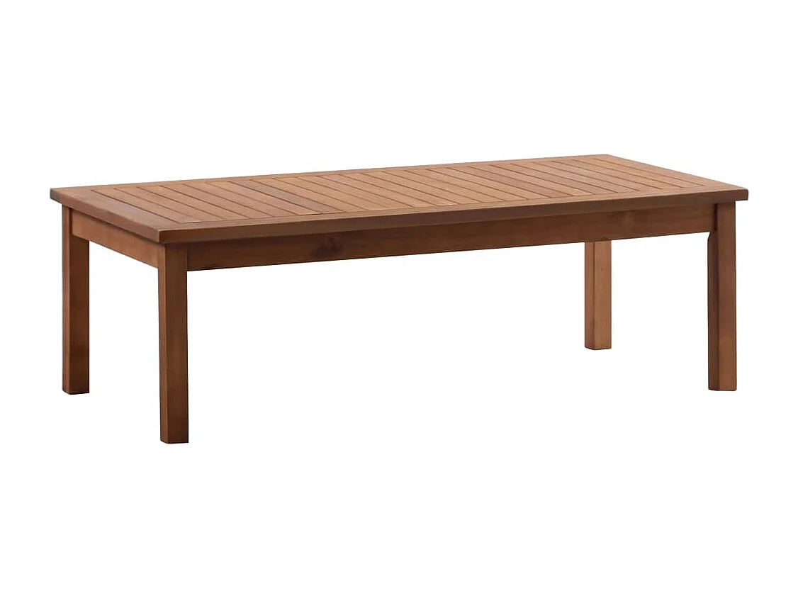 Salon de jardin 4 pcs Bois d'acacia solide