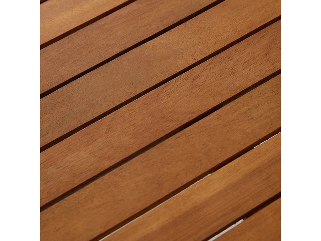 Salon de jardin 4 pcs Bois d'acacia solide