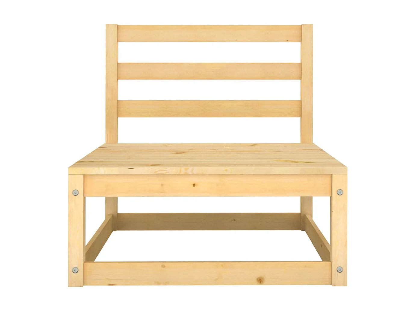 8 pcs conjunto lounge de jardim c/ almofadões pinho maciço