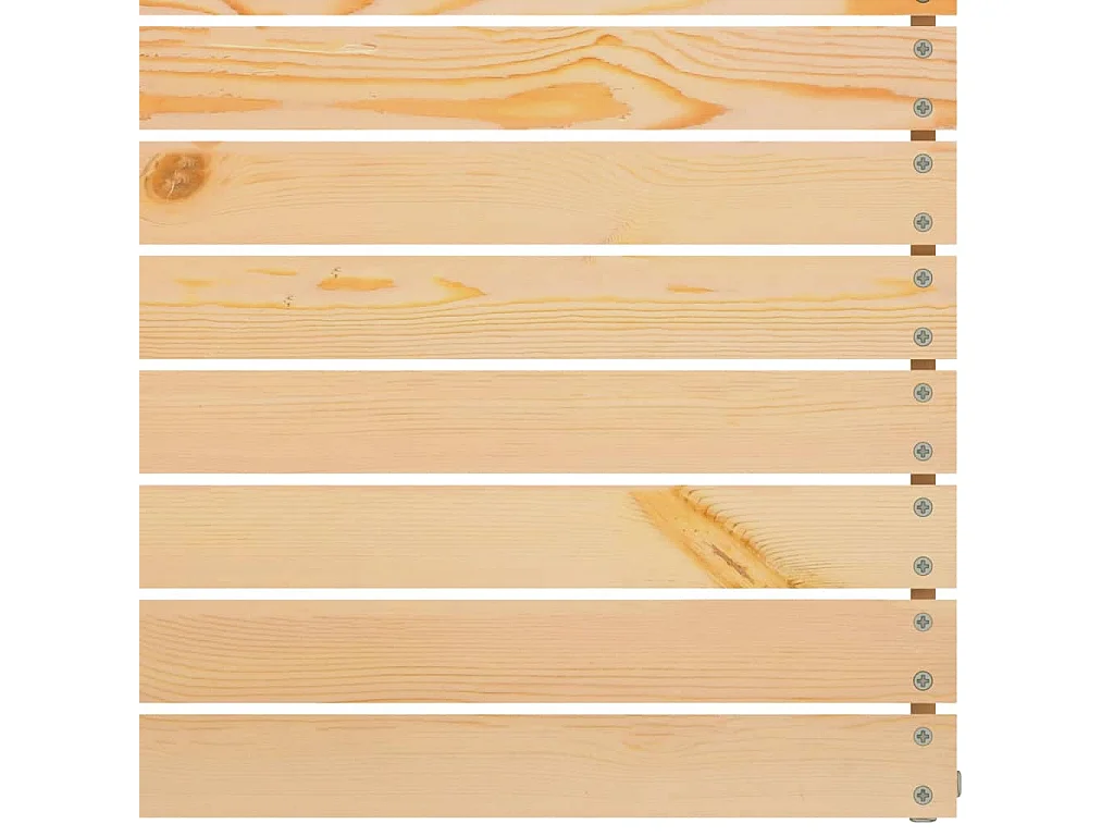 Set Divani da Giardino 8 pz in Legno Massello di Pino