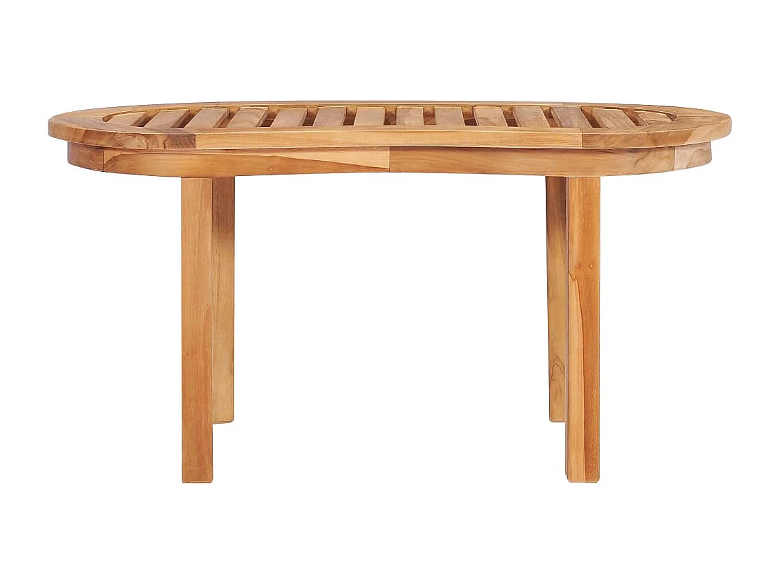 5-tlg. Garten-Lounge-Set Massivholz Teak