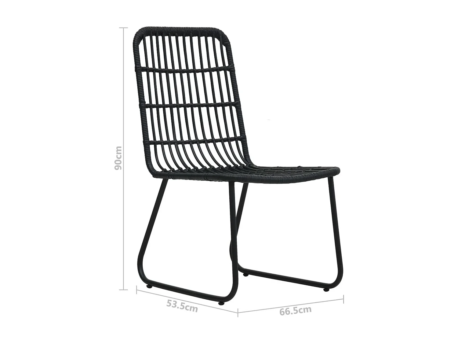 Ensemble à manger d'extérieur 5 pcs résine tressée et verre