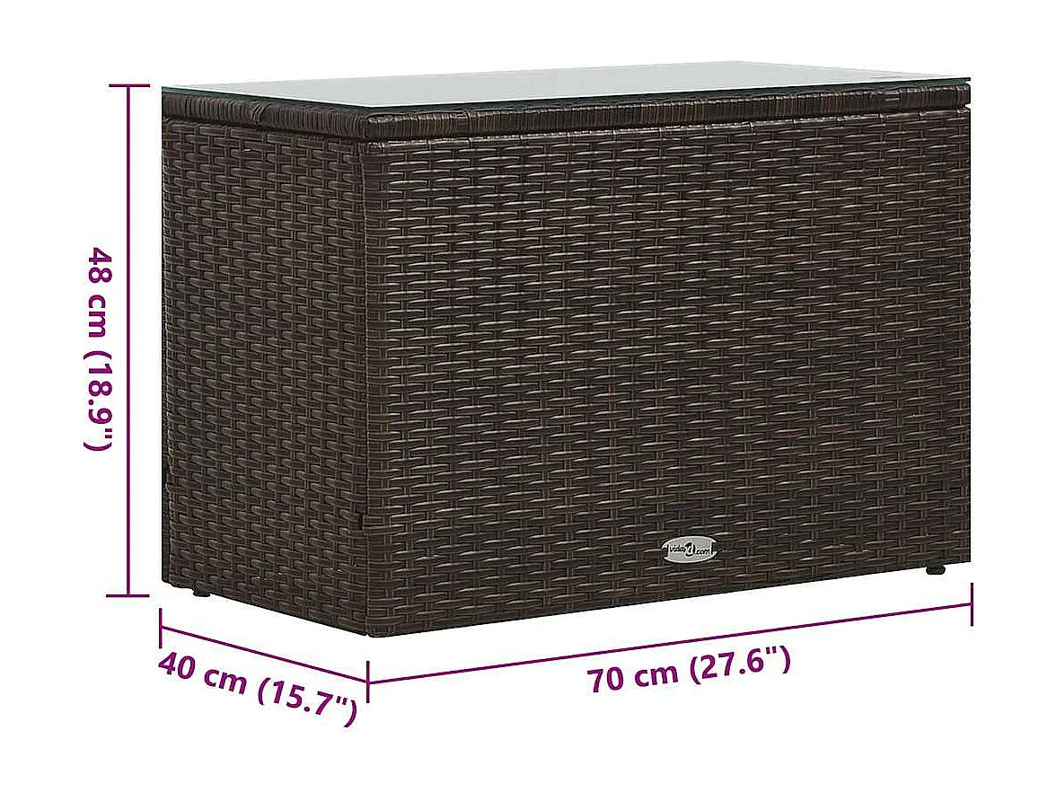 Salon de jardin 5 pcs avec coussins Résine tressée Marron