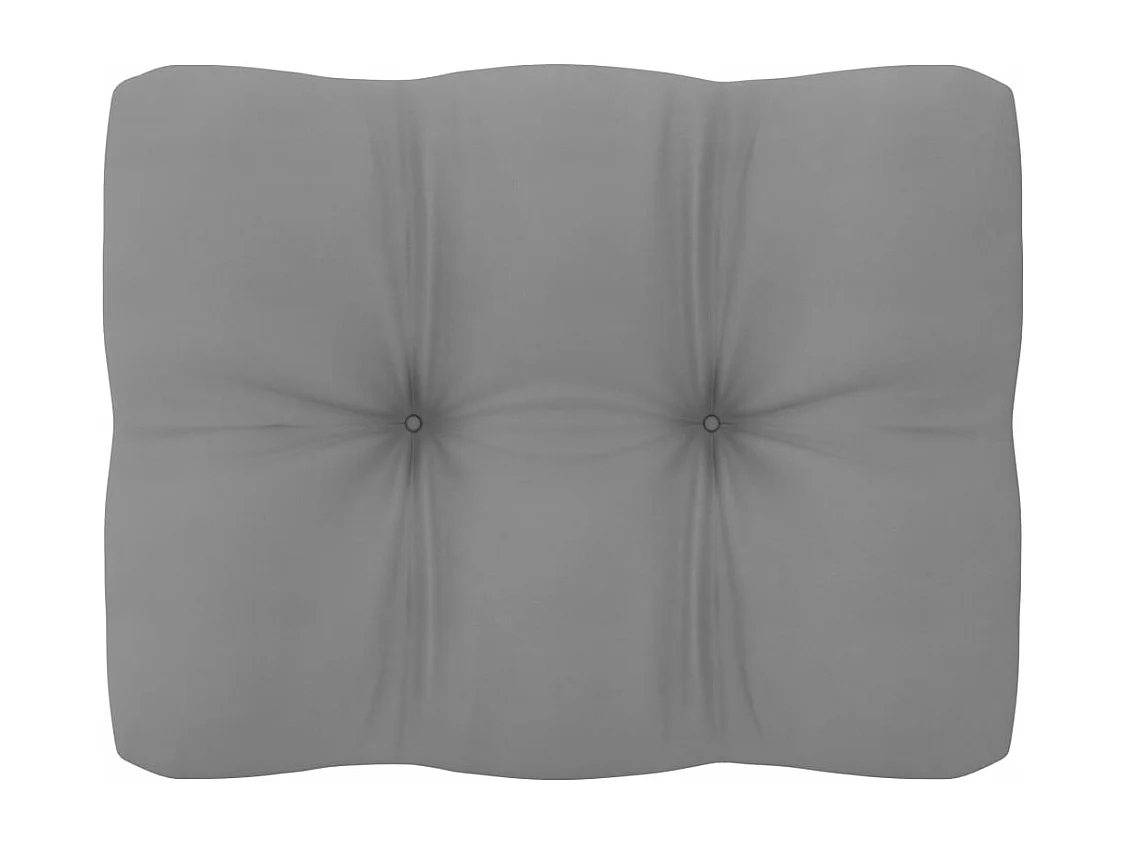 11-tlg. Garten-Lounge-Set mit Kissen Kiefer Massivholz