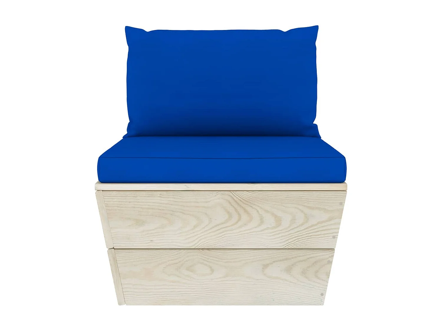 9-delige Loungeset met kussens pallet vurenhout