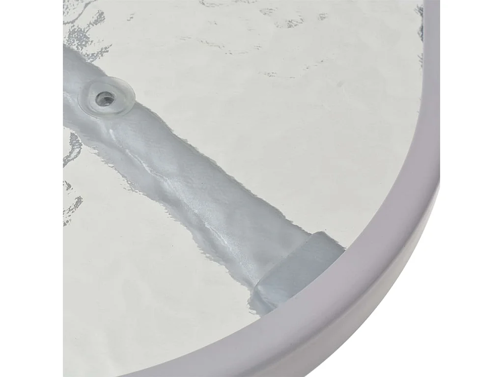 8pcs conjunto de jantar para jardim textilene cinzento