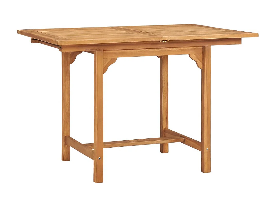 Ensemble à manger de jardin 5 pcs Bois de teck massif