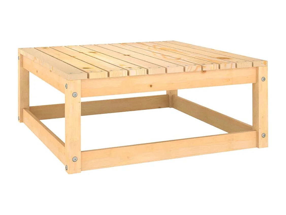 Set Divani da Giardino 5 pz con Cuscini Legno Massello di Pino