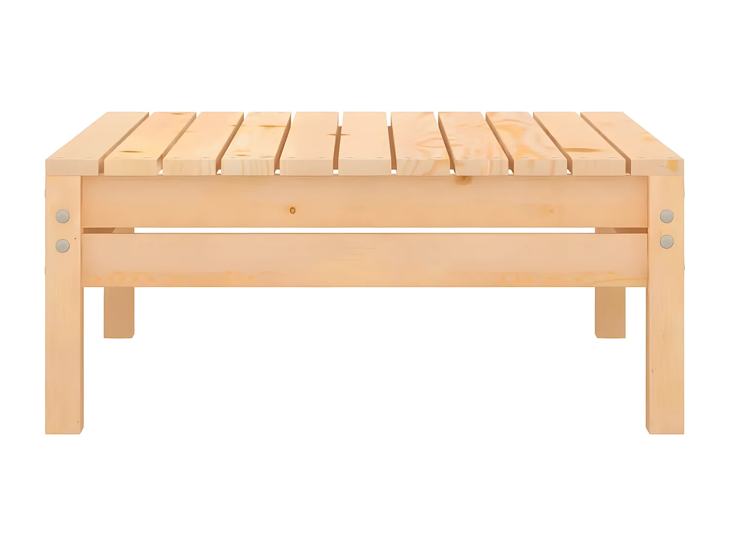 Salon de jardin 8 pcs Bois de pin massif