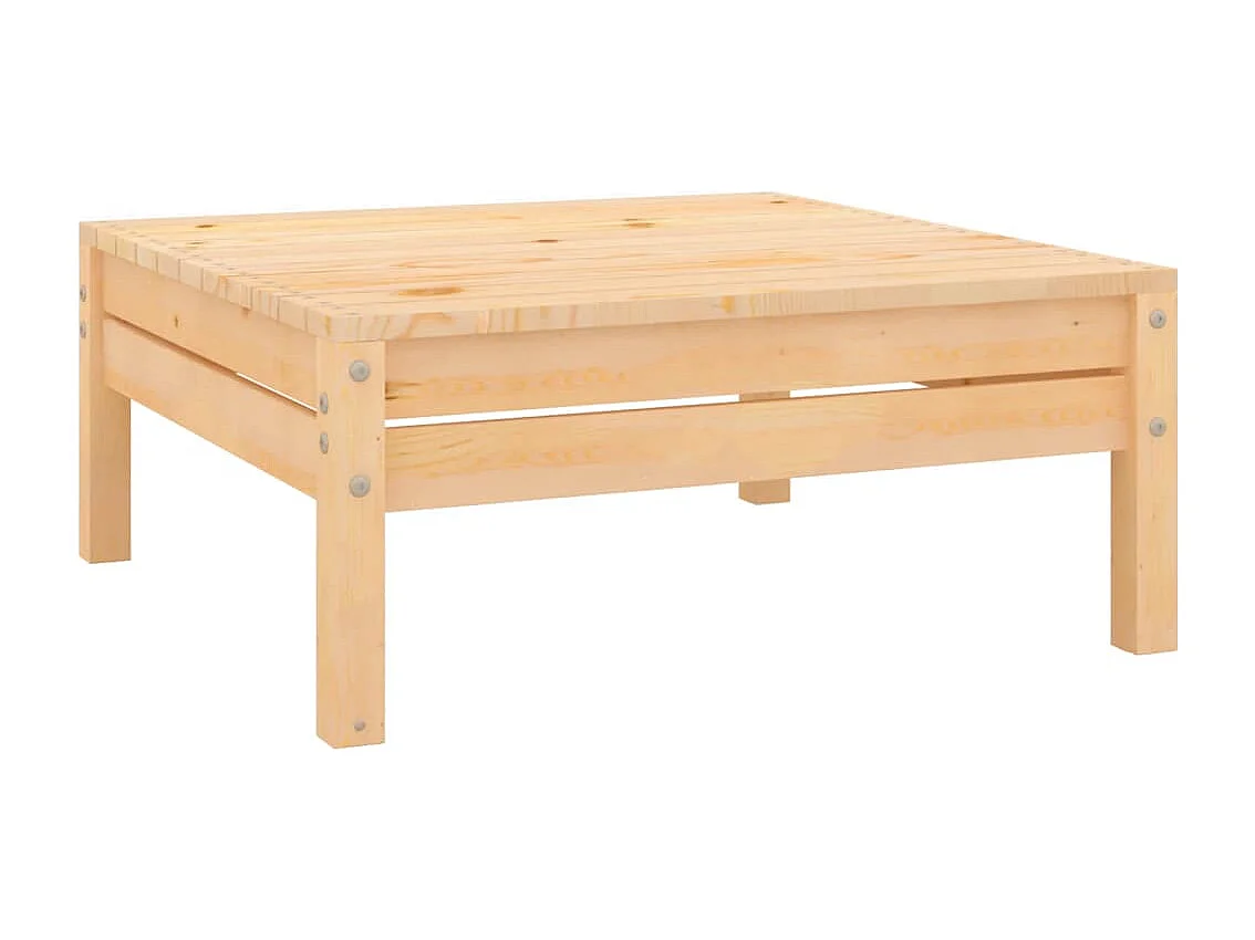 Salon de jardin 4 pcs Bois de pin massif