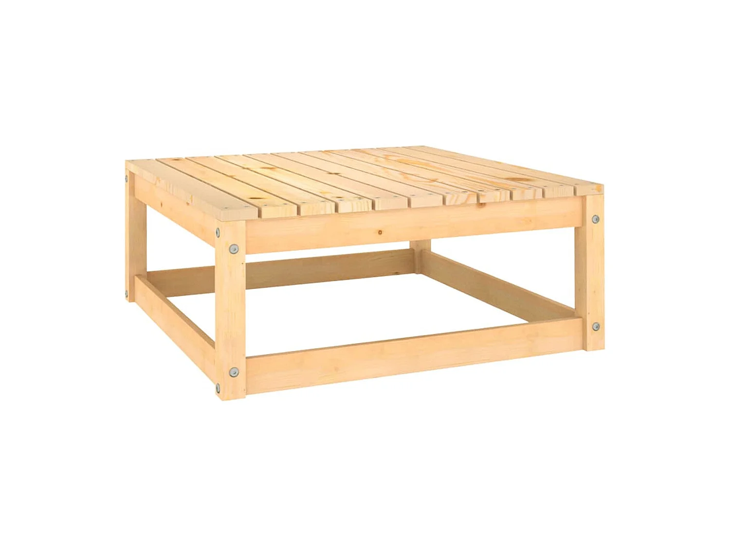 Salon de jardin 5 pcs avec coussins Bois de pin massif