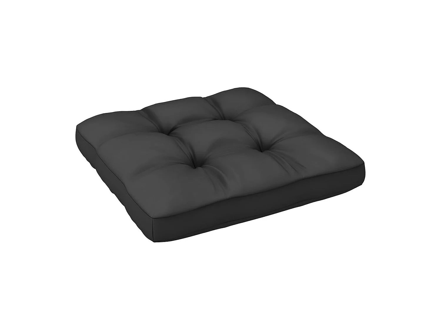 6 pcs conjunto lounge de jardim c/ almofadões pinho maciço