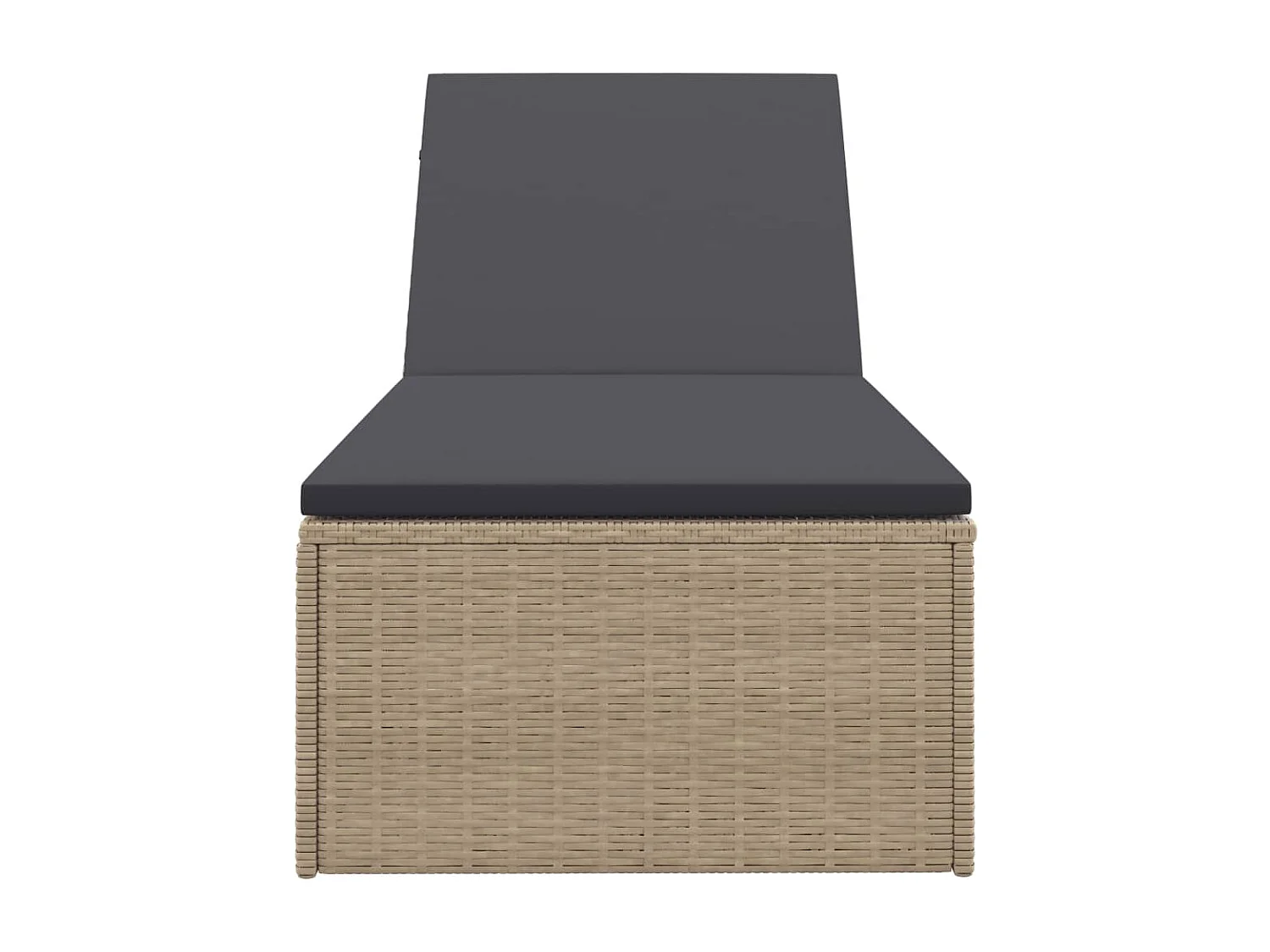 Ensemble à Manger de jardin 11pcs poly rotin et bois solide