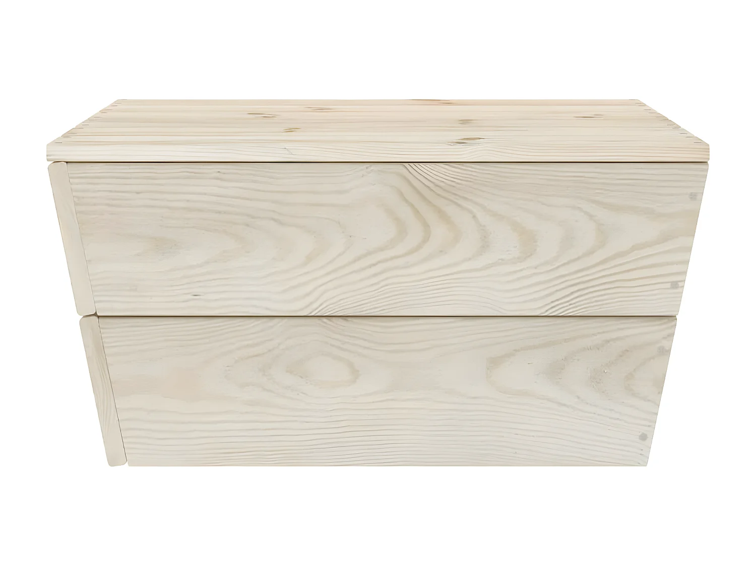 Salon de jardin palette 6 pcs avec coussins bois d'épicéa