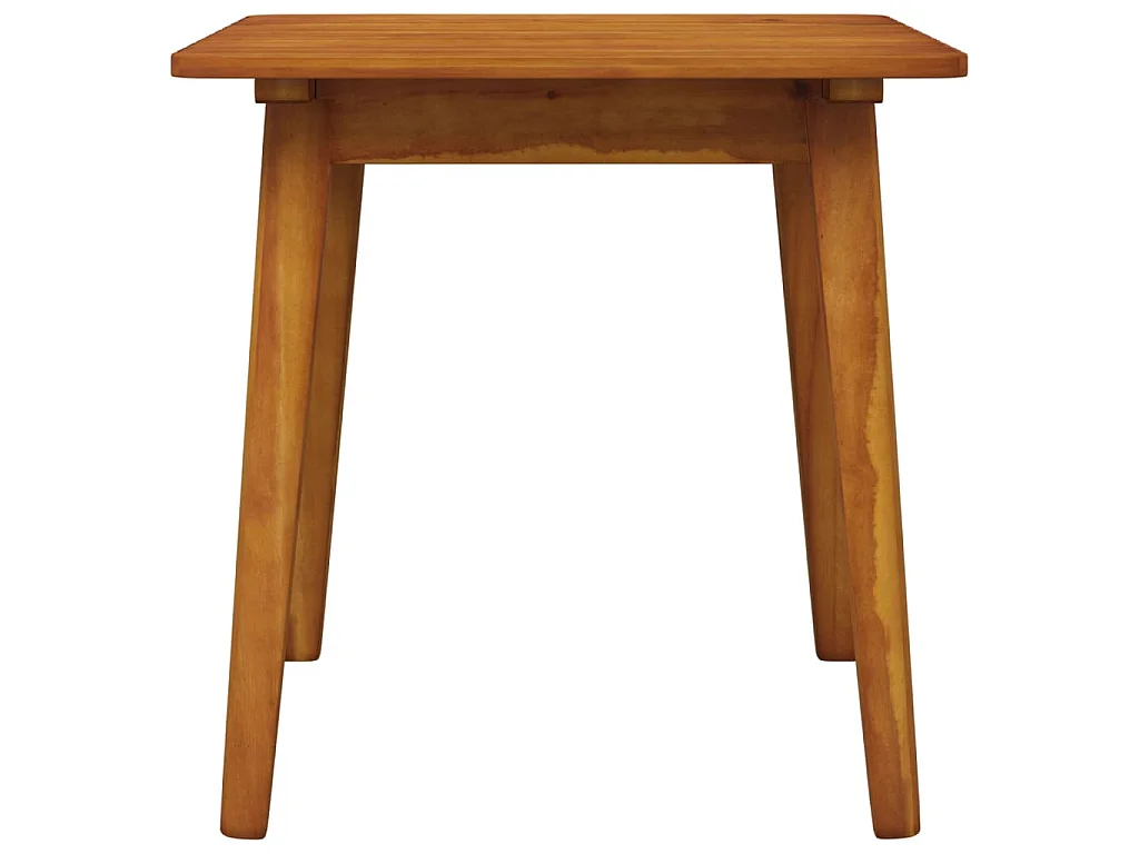 Juego de bistró 3 piezas madera maciza de acacia