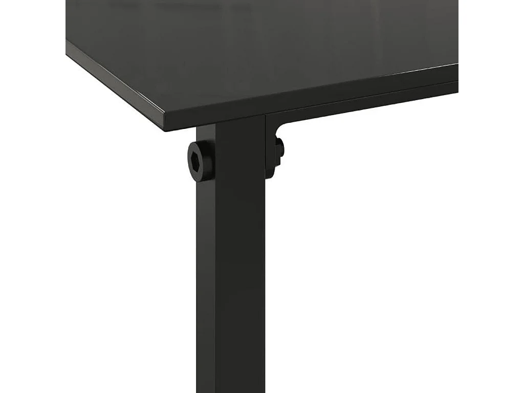 Mobilier d'extérieur 4 pcs avec coussins Résine tressée Noir