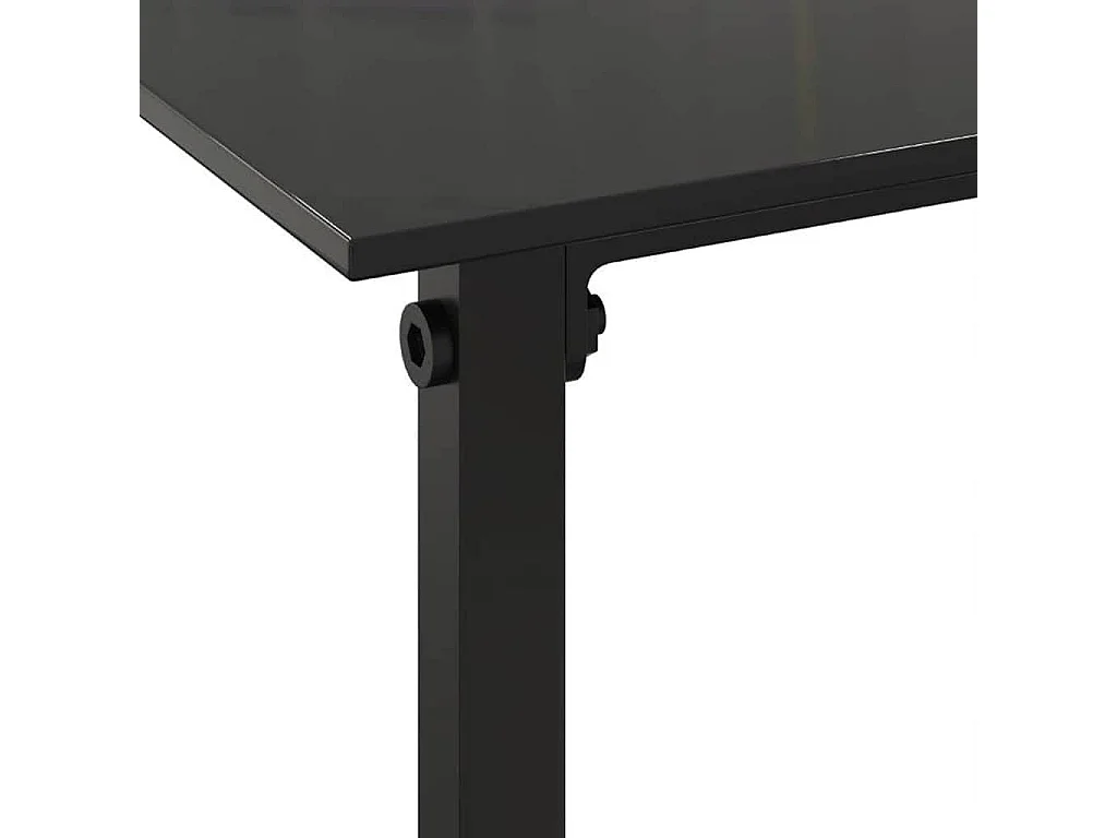 Mobilier d'extérieur 4 pcs avec coussins Résine tressée Noir