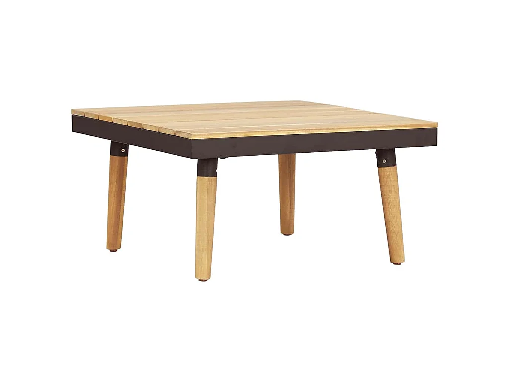 8-tlg. Garten-Lounge-Set mit Kissen Massivholz Akazie
