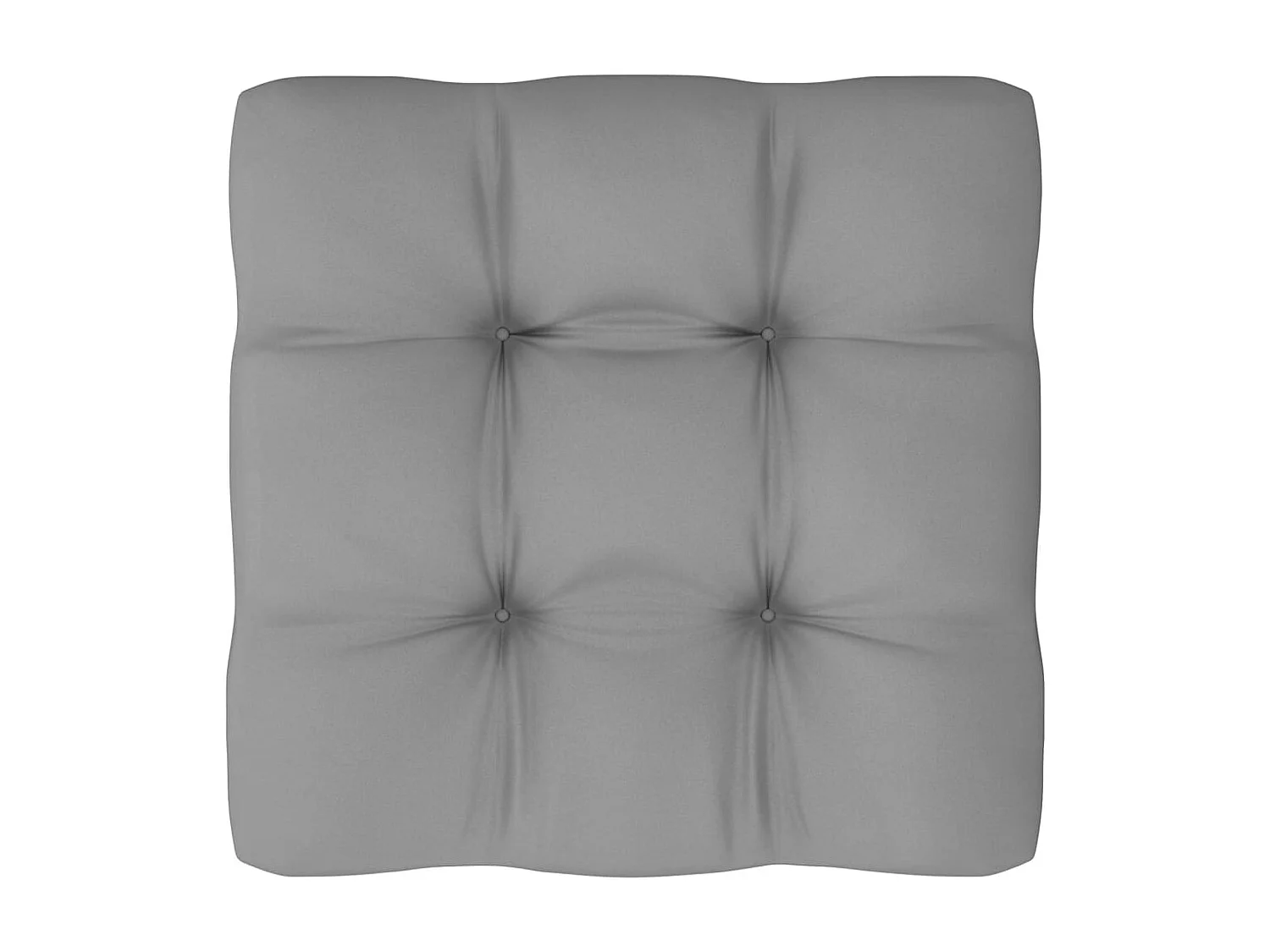 4-delige Loungeset met kussens massief grenenhout