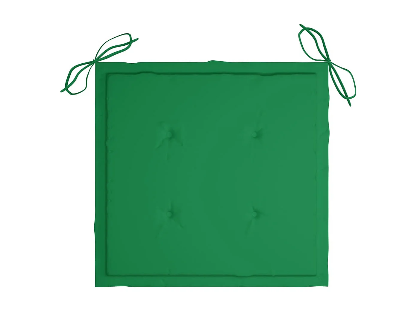 Ensemble à manger d'extérieur pliable avec coussin 3 pcs Teck