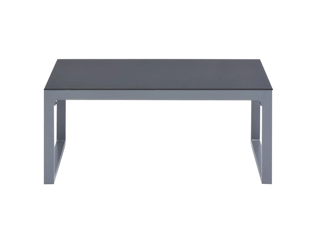Set Divani da Giardino 3 pz con Cuscini in Alluminio Nero