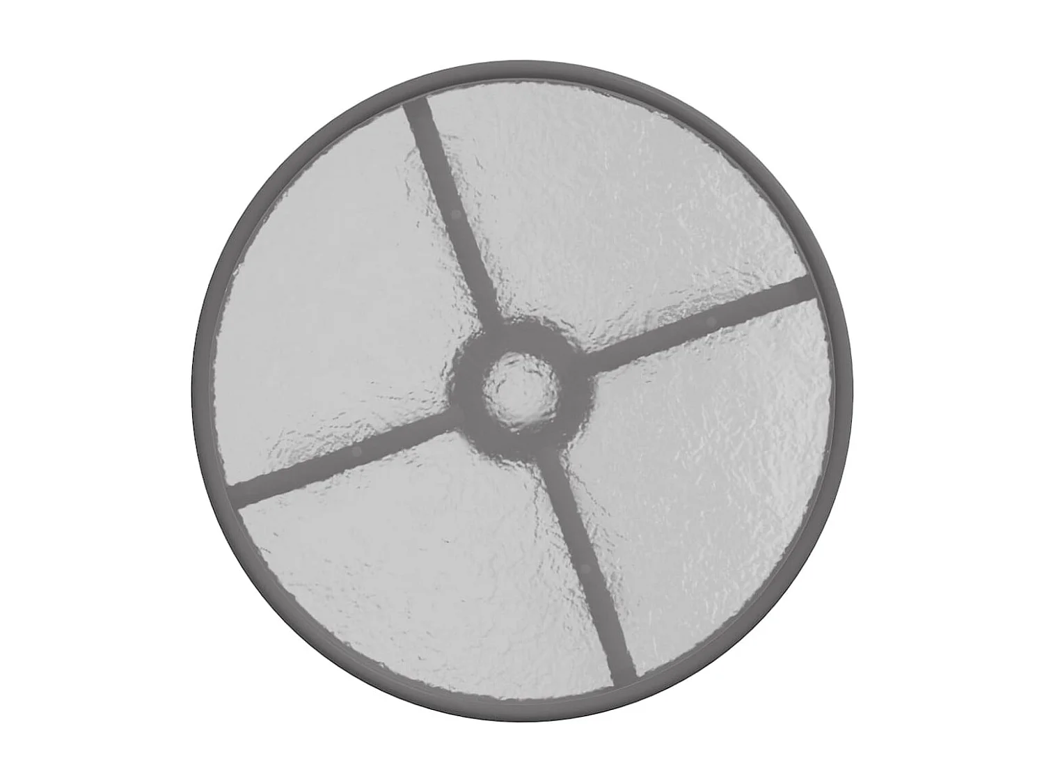 Ensemble de bistro de jardin 3 pcs Gris