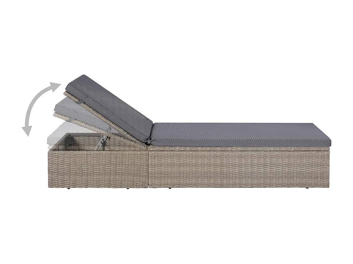 Ensemble à manger d'extérieur 9 pcs Résine tressée Marron