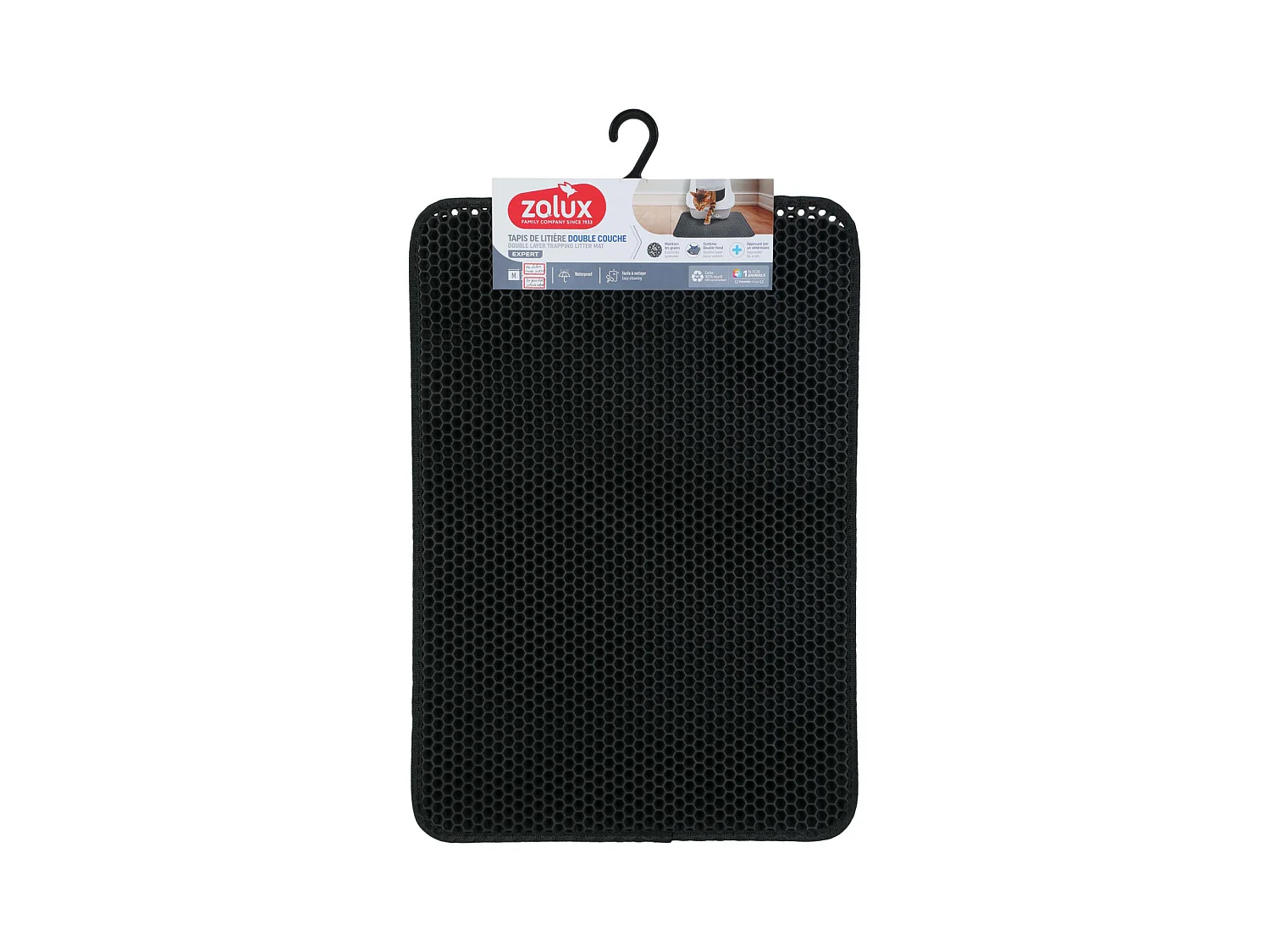 Tapis double fond pour maison de toilette L - 45 x 65 cm