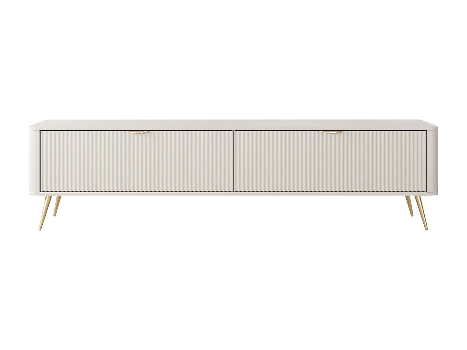 Meuble TV Versoe 105, Beige, 200x52x38cm