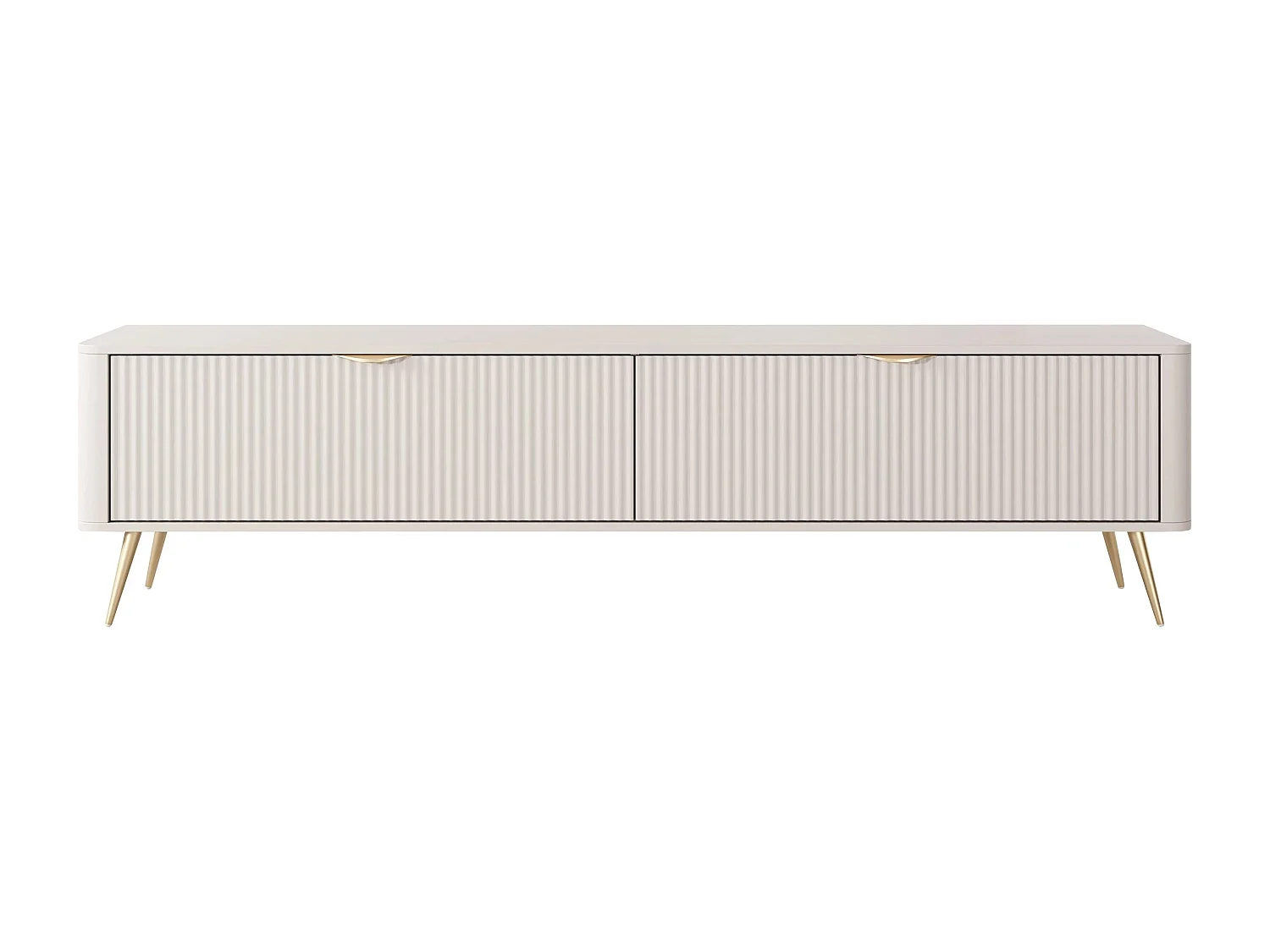 Meuble TV Versoe 105, Beige, 200x52x38cm