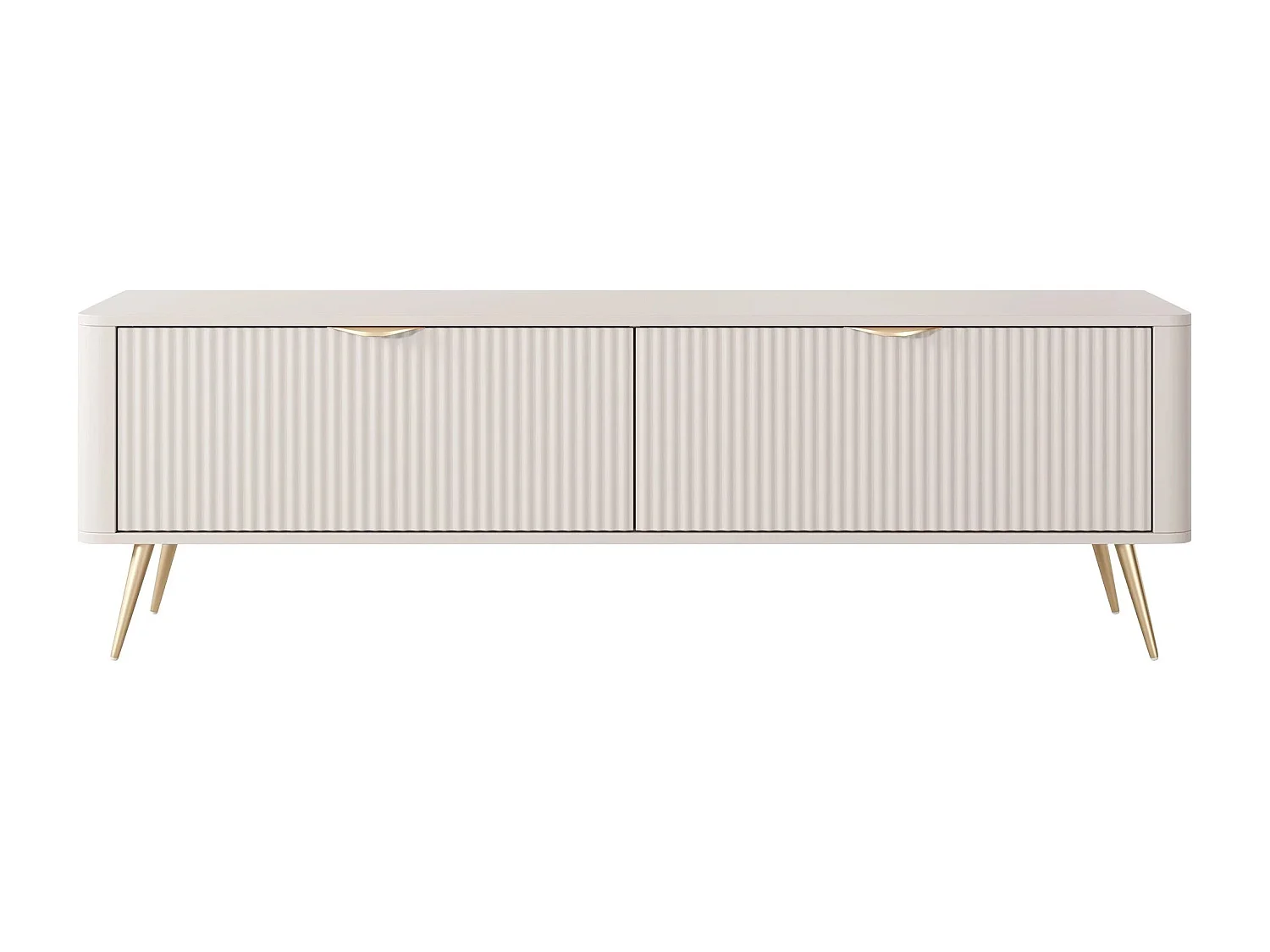 Meuble TV Versoe 104, Beige, 164x52x38cm