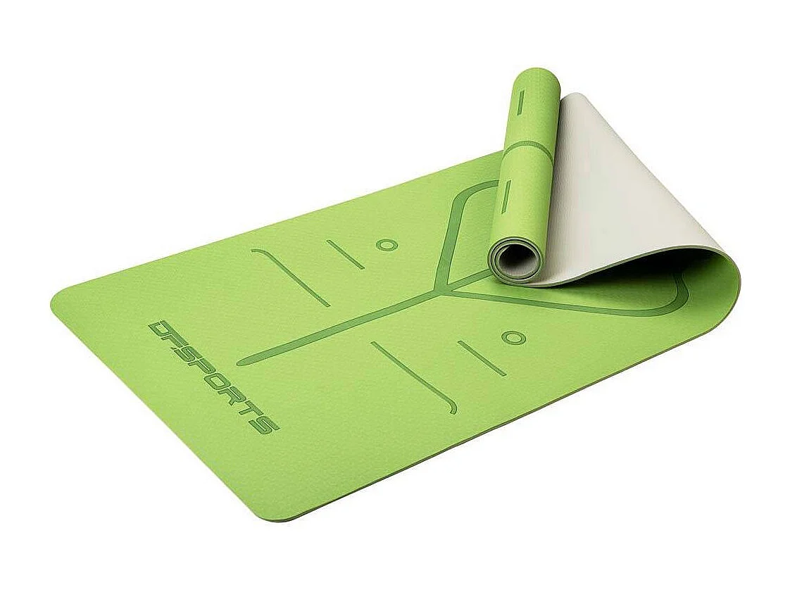 Tapis de yoga antidérapant 183 x 61 x 0.6 cm avec housse Nirvana