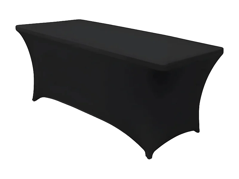 Copertura Protettiva per Tavolo Rettangolare 150x70x74cm Nero RDM Design&Basic