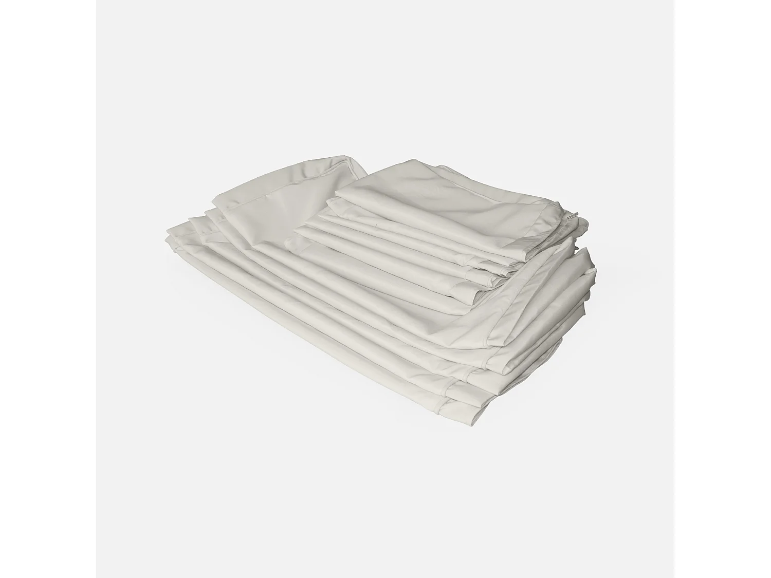 Fundas de cojín para conjunto de jardín napoli crudo