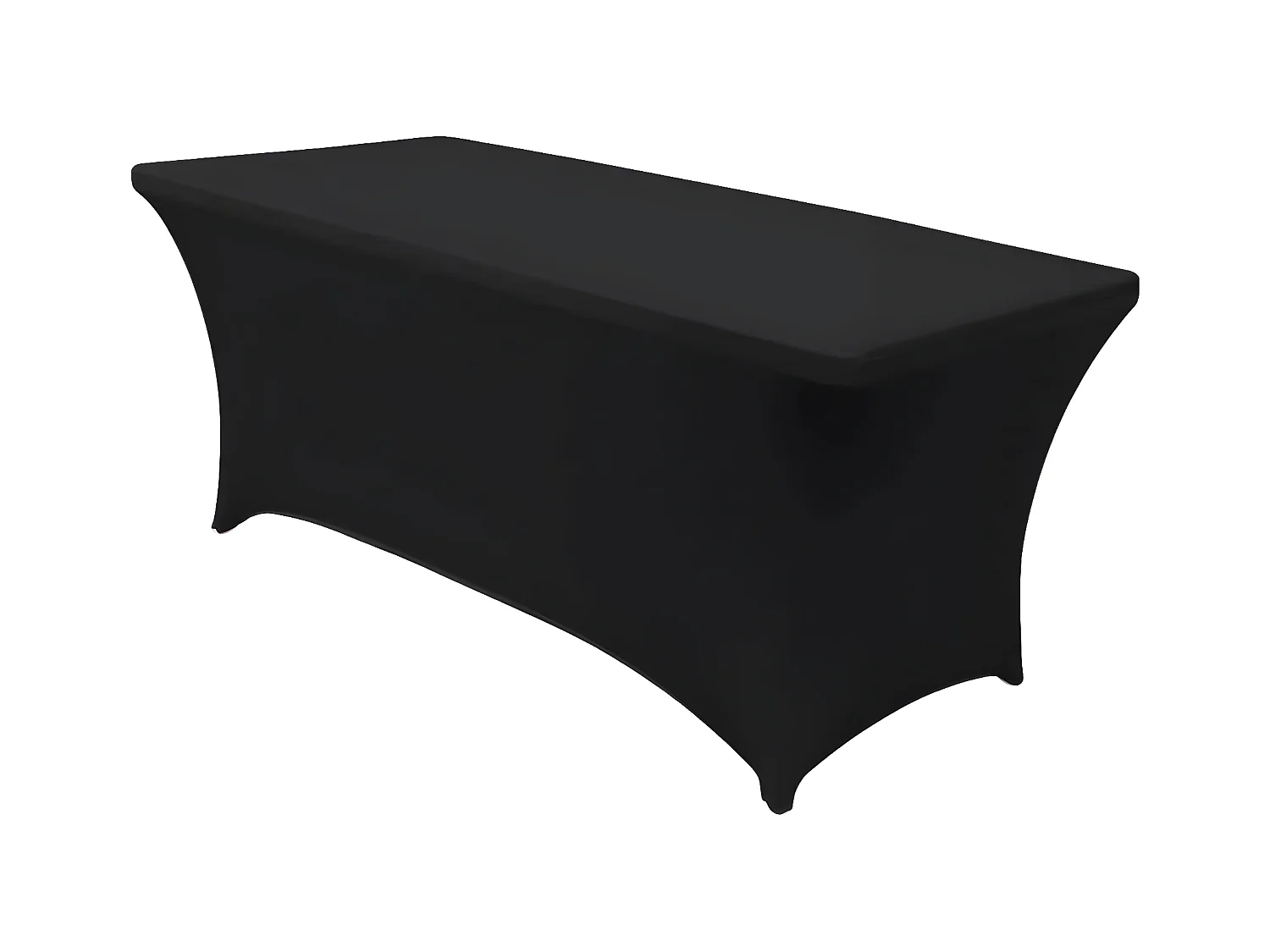 Copertura Protettiva per Tavolo Rettangolare 180x74x74cm Nero RDM Design&Basic