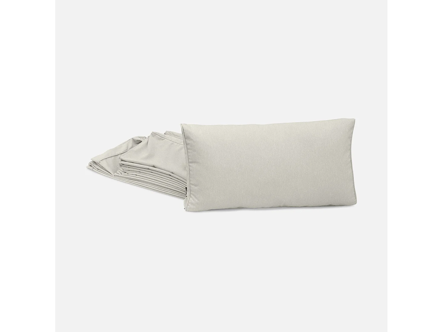 Copri cuscini per salotto da giardino, beige