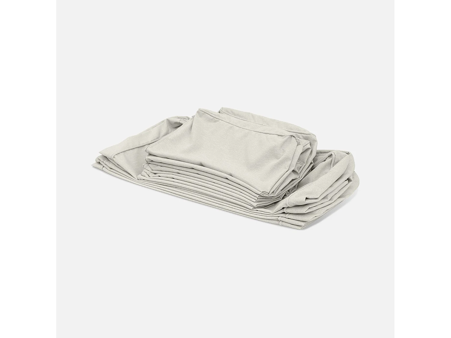 Copri cuscini per salotto da giardino, beige