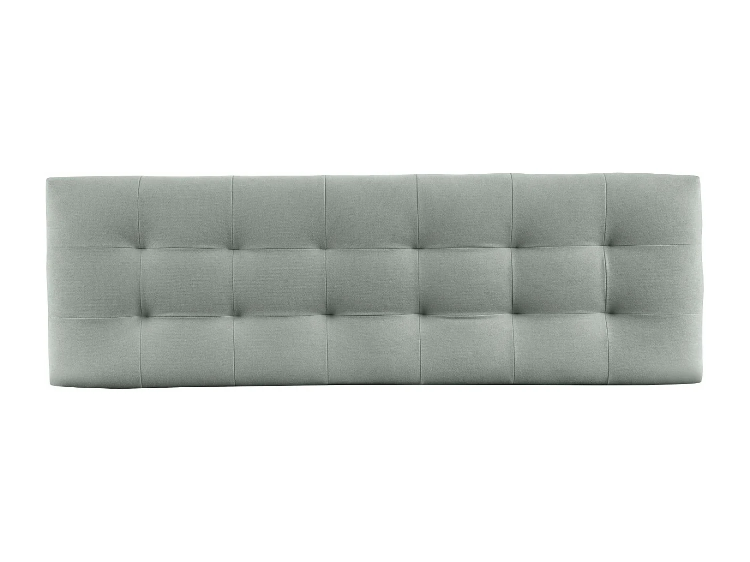 Cabecero de Cama 140 - 145x50x7 VERSALLES Tapizado Microfibra AquaClean Color Aguamarina