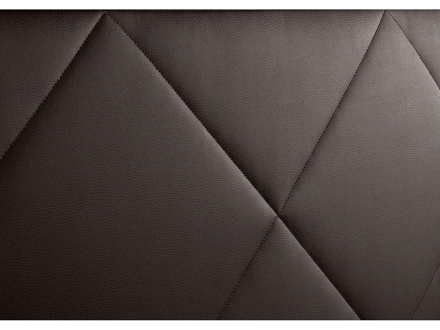 Cabecero de Cama 160 - 160x50x7 SPYGA Tapizado Polipiel Color Chocolate