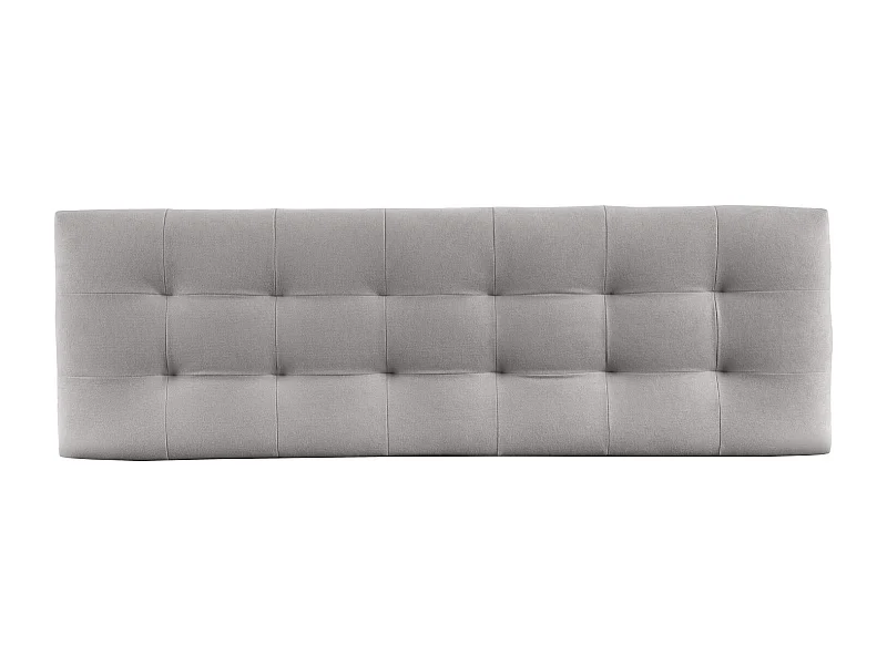 Cabecero de Cama 160 - 160x50x7 VERSALLES Tapizado Microfibra AquaClean Color Gris