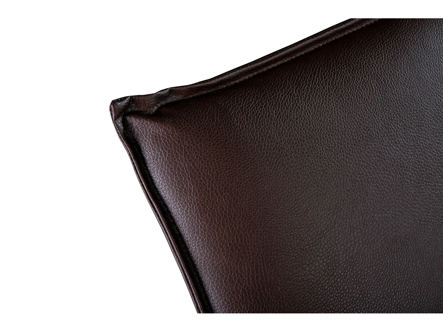 Cabecero de Cama 135 - 145x50x7 AGORA Tapizado Polipiel Color Chocolate