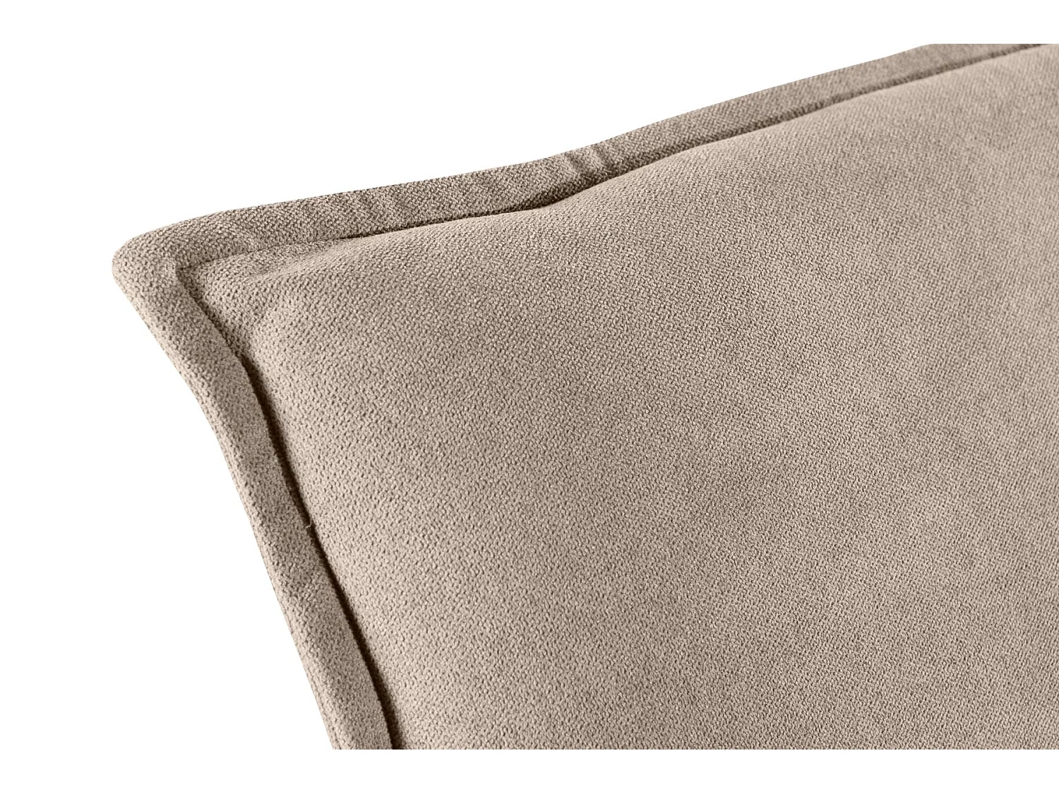 Cabecero de Cama 120 - 145x50x7 AGORA Tapizado Microfibra AquaClean Color Beige