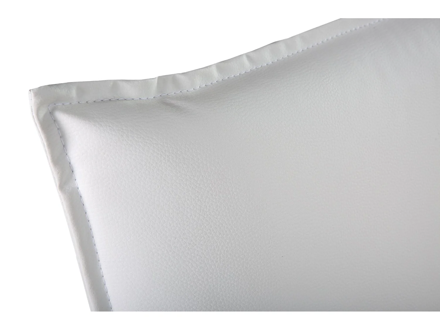 Cabecero de Cama 160 - 160x50x7 AGORA Tapizado Polipiel Color Blanco