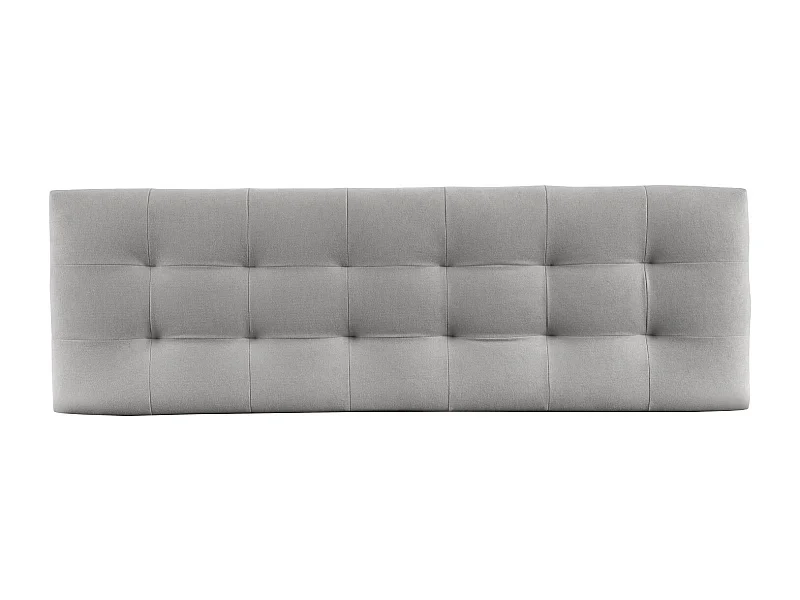 Cabecero de Cama 120 - 145x50x7 VERSALLES Tapizado Microfibra AquaClean Color Gris