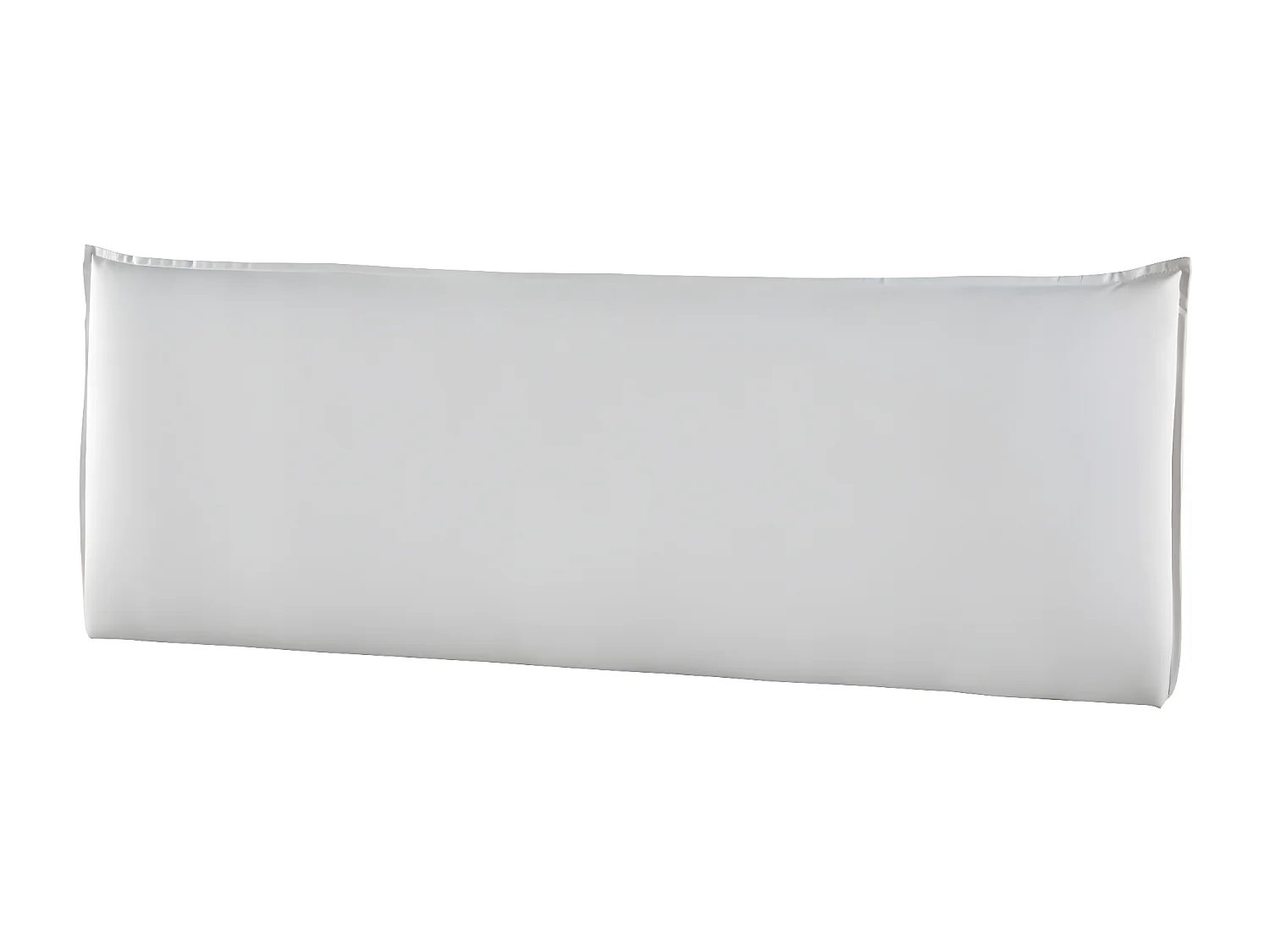 Cabecero de Cama 140 - 145x50x7 AGORA Tapizado Polipiel Color Blanco