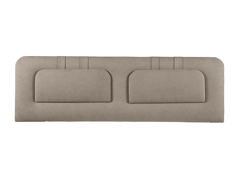 Cabecero de Cama 140 - 145x50x7 BLUME Tapizado Microfibra AquaClean Color Beige