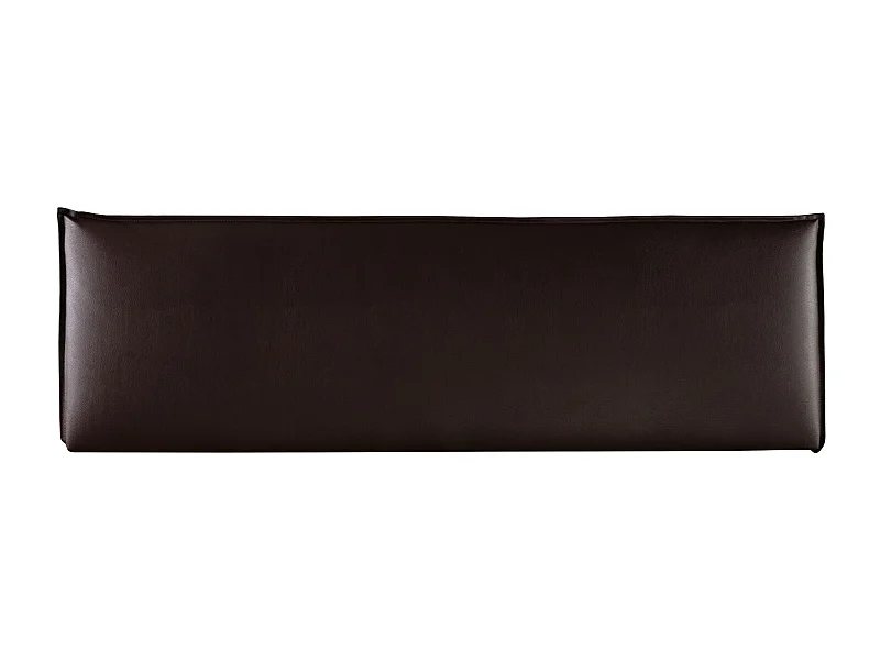 Cabecero de Cama 120 - 145x50x7 AGORA Tapizado Polipiel Color Chocolate