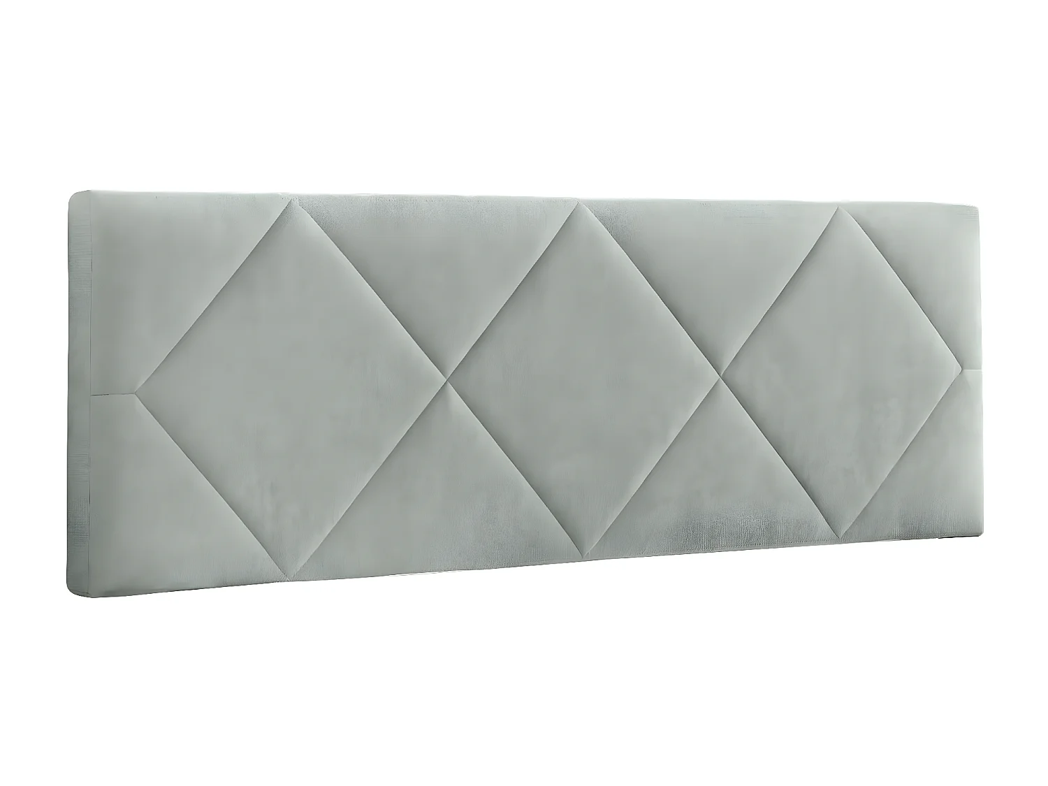 Cabecero de Cama 135 - 145x50x7 SPYGA Tapizado Microfibra AquaClean Color Aguamarina